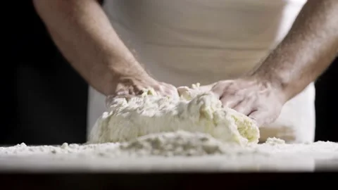 Cooking / Making Pasta / 4K Stock Footage 143607633