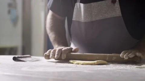 Cooking / Making Pasta / 4K Stock Footage 143607643