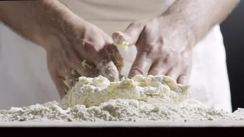 Cooking / Making Pasta / Slow Motion Stock Footage 143607742