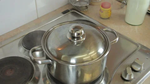 Cooking of mashed potatoes Stock-Footage 45423097