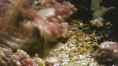 Cooking meat Stock-Footage 4242819