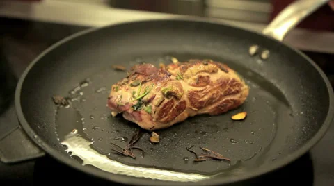 Cooking Meat Stock Footage 36051987