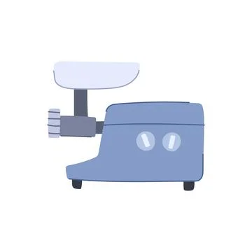 Cooking meat grinder cartoon vector illustration 스톡 일러스트