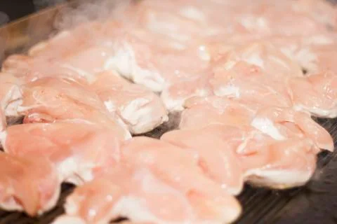 Cooking meat Stock Photos