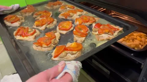 Cooking meat with vegetables Stock Footage 168650505