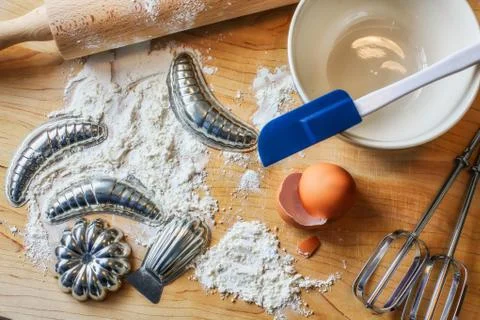 Cooking mess Fotos Stock
