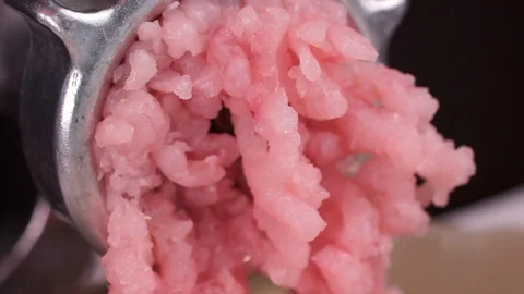 Cooking Minced meat Stock Footage 120683447