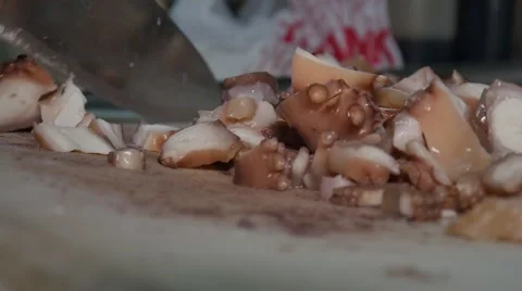 Cooking Octopus 2 Stock Footage 63232623
