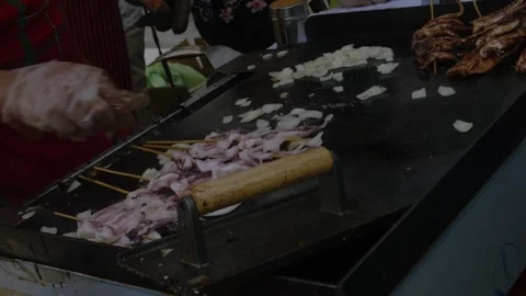 Cooking octopus Stock Footage 291553781