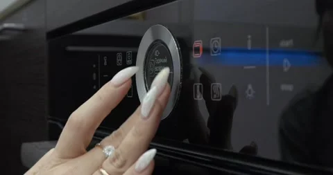 Cooking in a oven Stock Footage 145252591