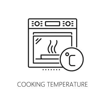 Cooking oven stone with temperature regulator icon Illustrazione stock