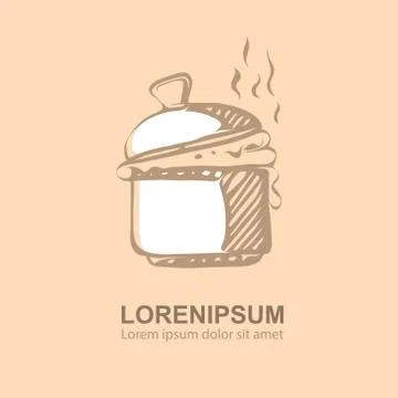 Cooking pan Stock Illustration