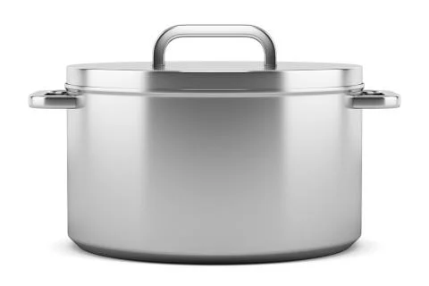 Cooking pan isolated on white background Stock-Illustration