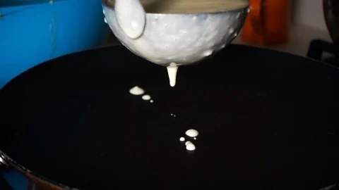 Cooking Pancake Stock Footage 104897946