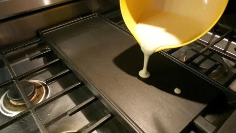 Cooking pancake Stock Footage 212736265