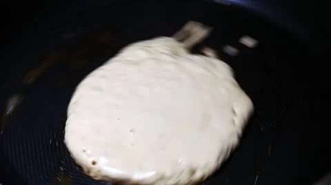 Cooking Pancakes in 4K Stock Footage 53976410