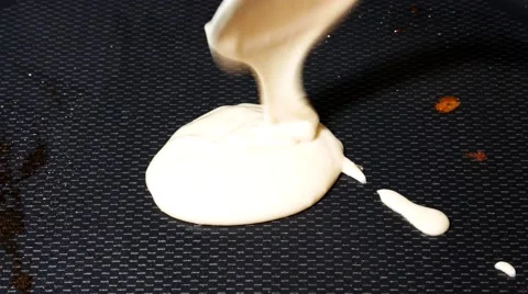 Cooking Pancakes in 4K Stock Footage 53978630