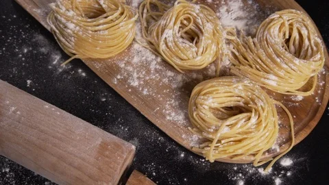 Cooking pasta. Stock Footage 112560368
