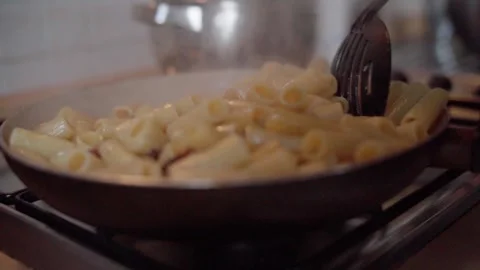 Cooking Pasta Stock Footage 282898487