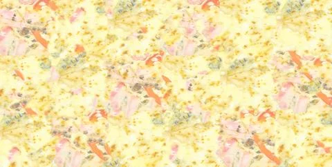 Cooking pattern of pizza with various cheeses,bacon,vegetables Stock Photos
