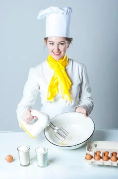 Cooking pie Stock Photos