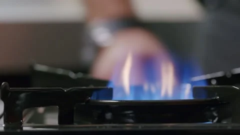 Cooking pilaf in a cauldron. Close-up Stock Footage 153392678