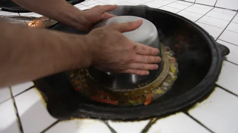 Cooking pilaf Stock Footage 44231314