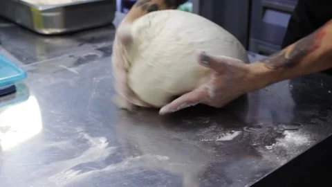 Cooking pizza Stock Footage 135075915