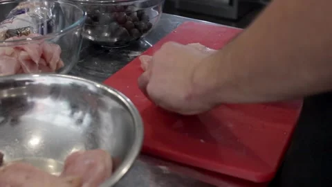 Cooking pizza Stock Footage 135075955