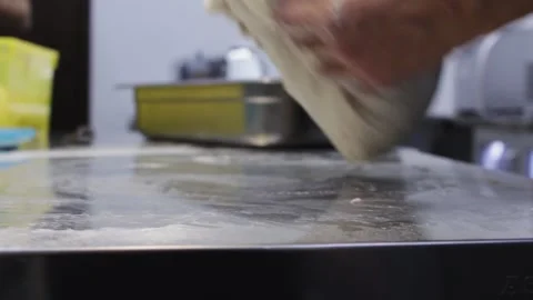 Cooking pizza Stock Footage 135075961