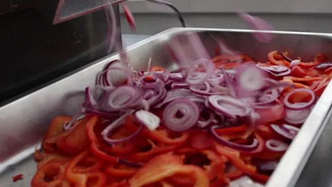 Cooking pizza Stock Footage 135076007