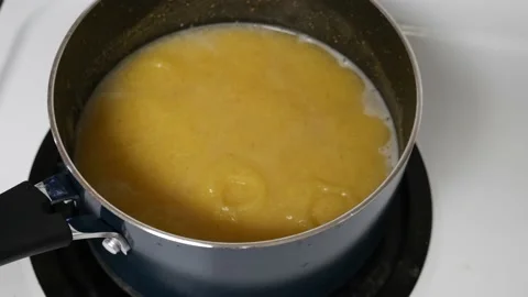 Cooking Polenta Stock Footage 172259672