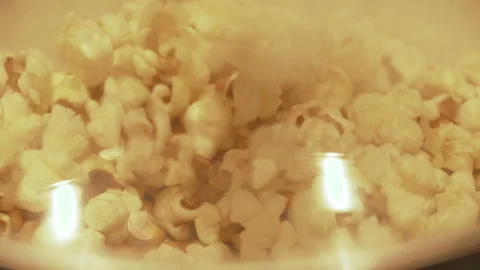 Cooking Popcorn in a Pan Stock Footage 158070932