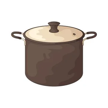 Cooking Pot illustration 스톡 일러스트