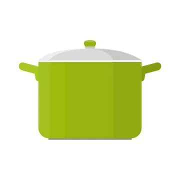 Cooking pot vector illustration isolated Stock Illustration