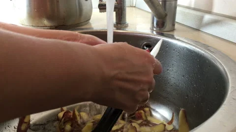 Cooking Potato in the kitchen. Stock Footage 67560843