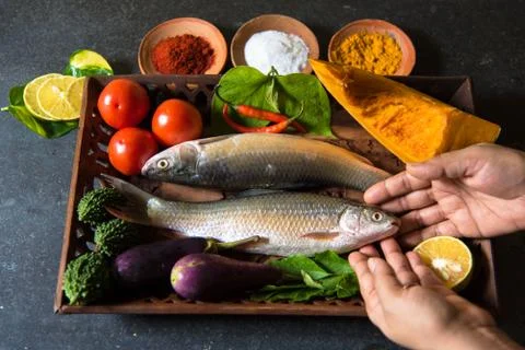 Cooking preparation Stock Photos