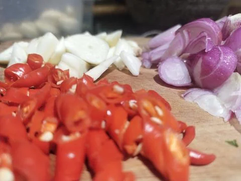 Cooking preparation Stock Photos