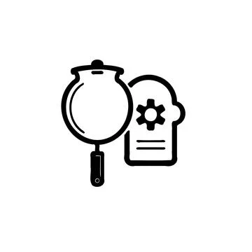 Cooking process optimization. Concept of culinary innovation and efficiency. Stock Illustration