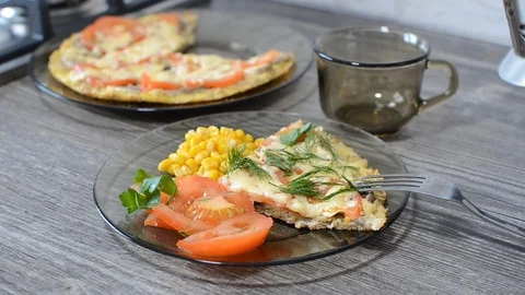 Cooking process pizza made from ingredients Stock-Footage 89727241