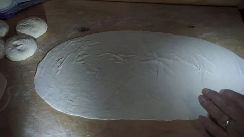 Cooking qutab Stock Footage 106198280