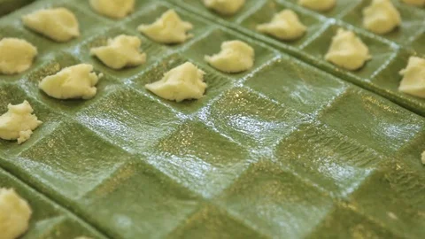 Cooking ravioli Stock Footage 75457539