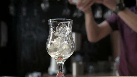 Cooking refreshing milkshake. Fresh summer cocktail. Stock Footage 108831498