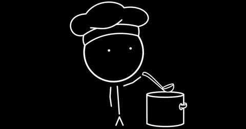 Cooking in a restaurant kitchen Stock Footage 289387774