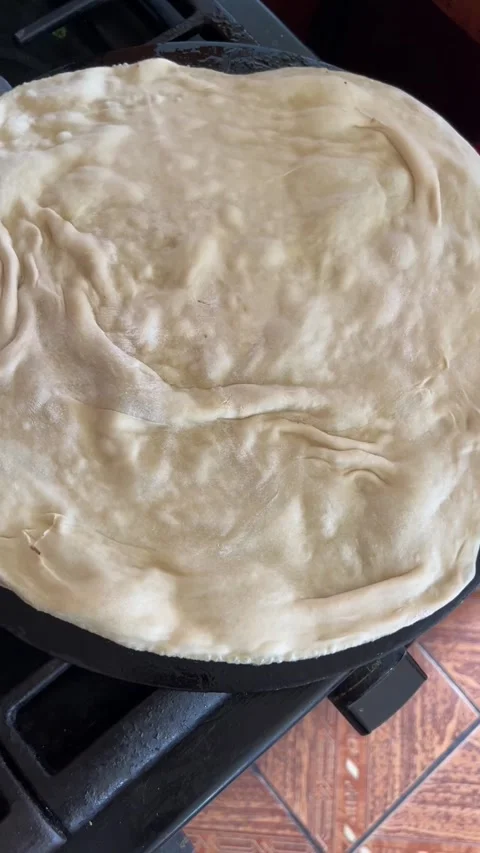 Cooking Roti Stock Footage 316858444