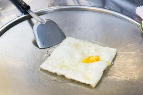 Cooking roti Stock Photos