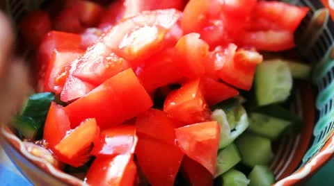 Cooking salad, set of FullHD video Stock-Footage 11150339