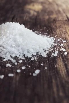 Cooking salt Foto stock