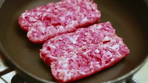 Cooking sausage - timelapse Stock Footage 8569909