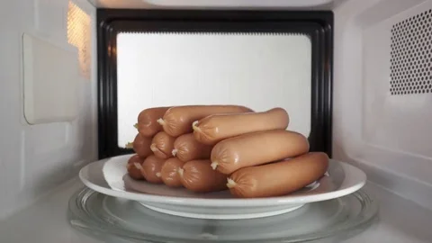 How long to microwave a sausage